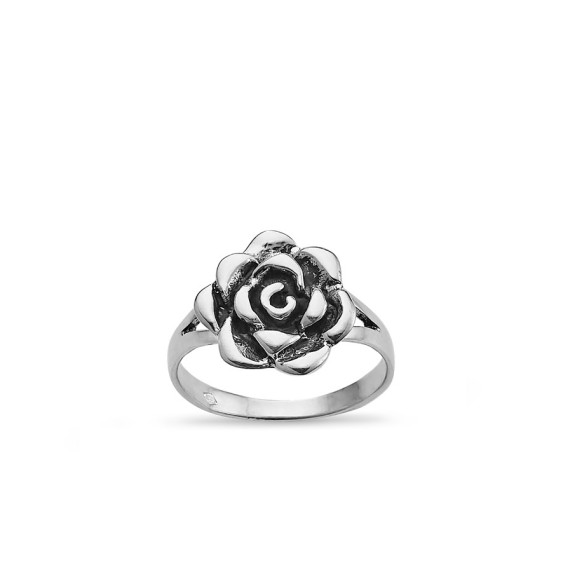 Rose - Bague Argent