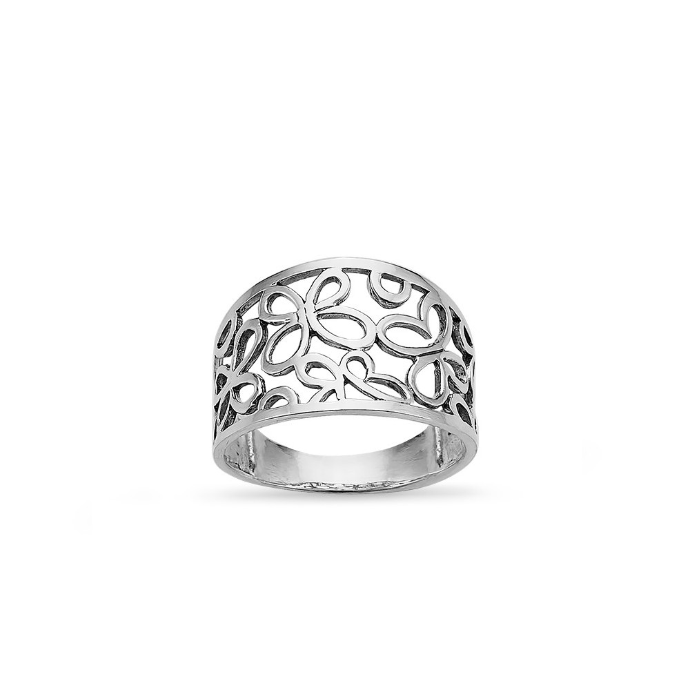 Cage Aux Papillons - Bague Argent