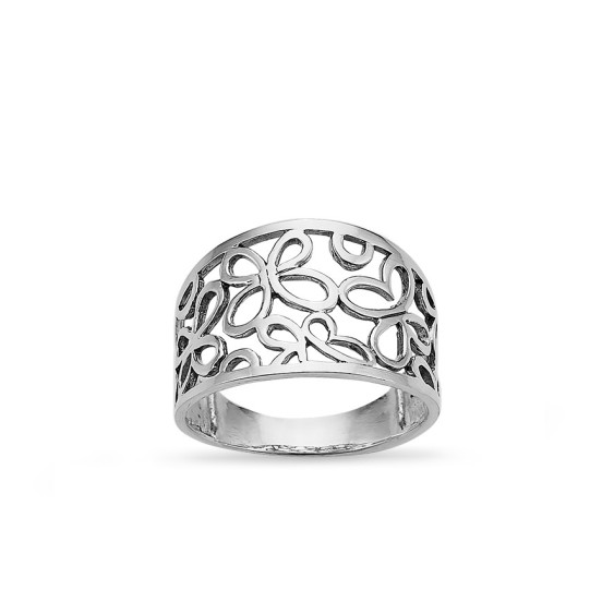 Cage Aux Papillons - Bague Argent