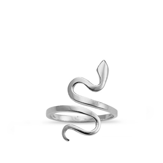 Serpent - Bague Argent