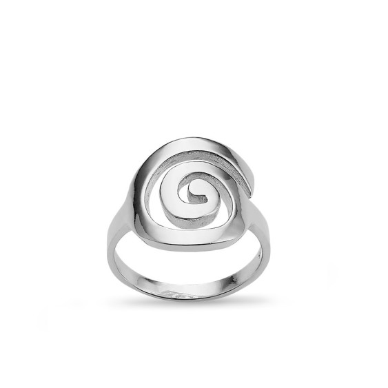 Grande Spirale - Bague Argent