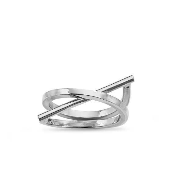 Asymétrik - Bague Argent