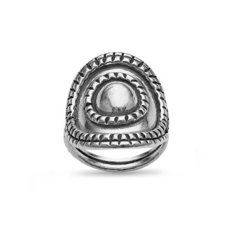 Amazone - Bague Argent
