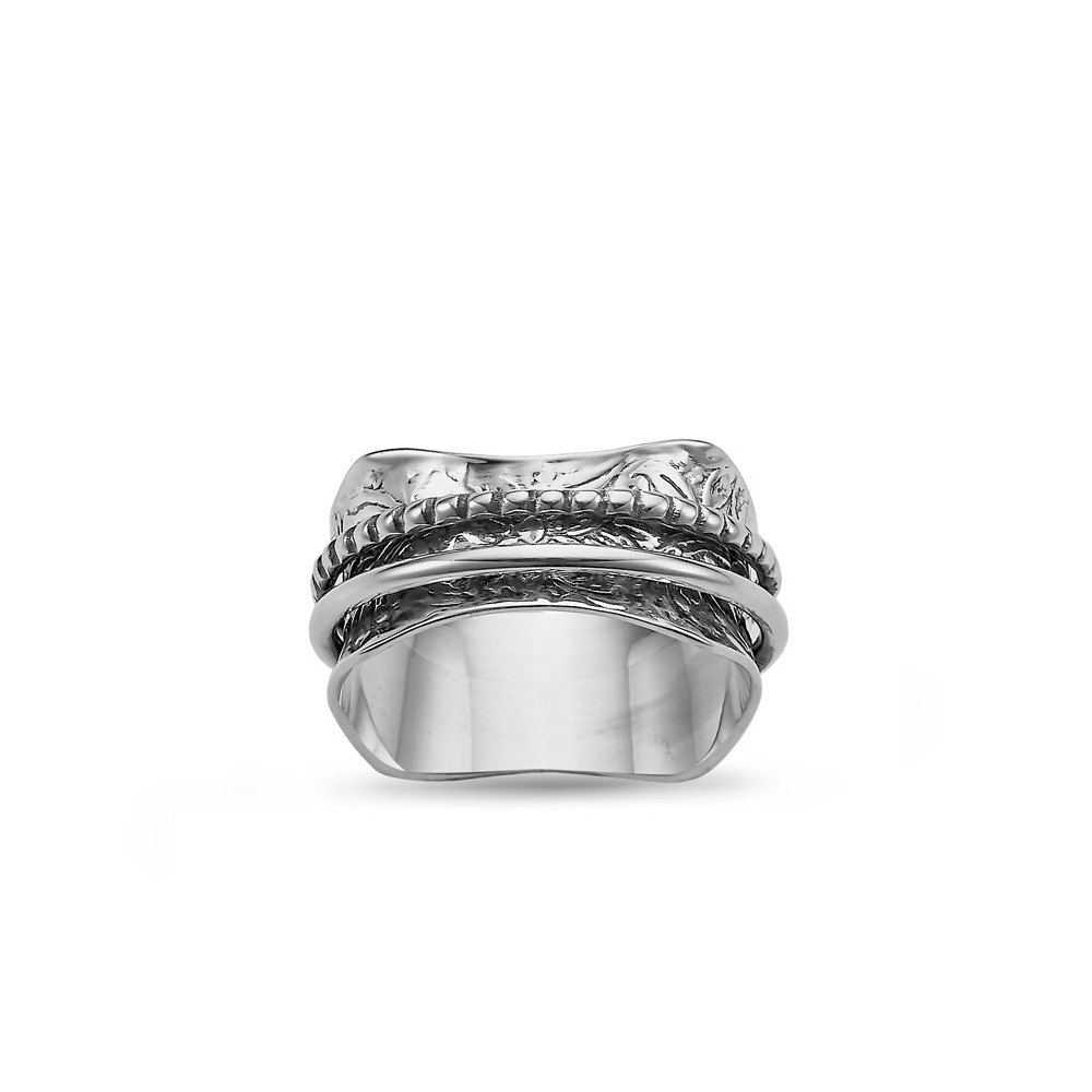 Tibetha - Bague Argent