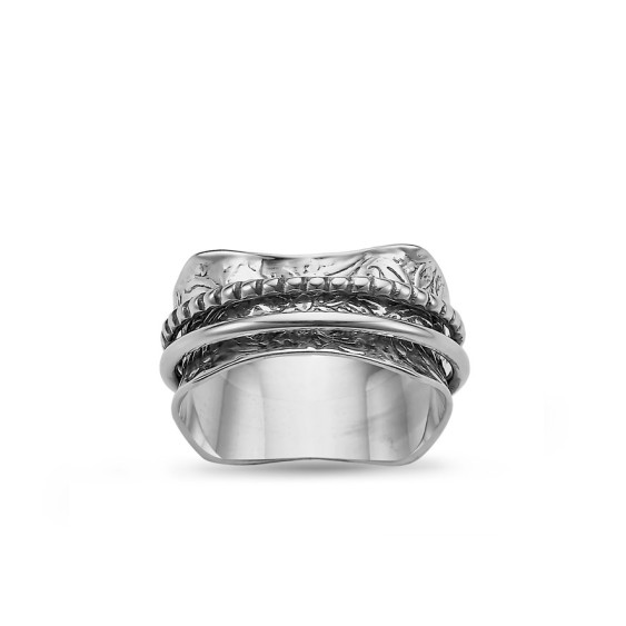 Tibetha - Bague Argent