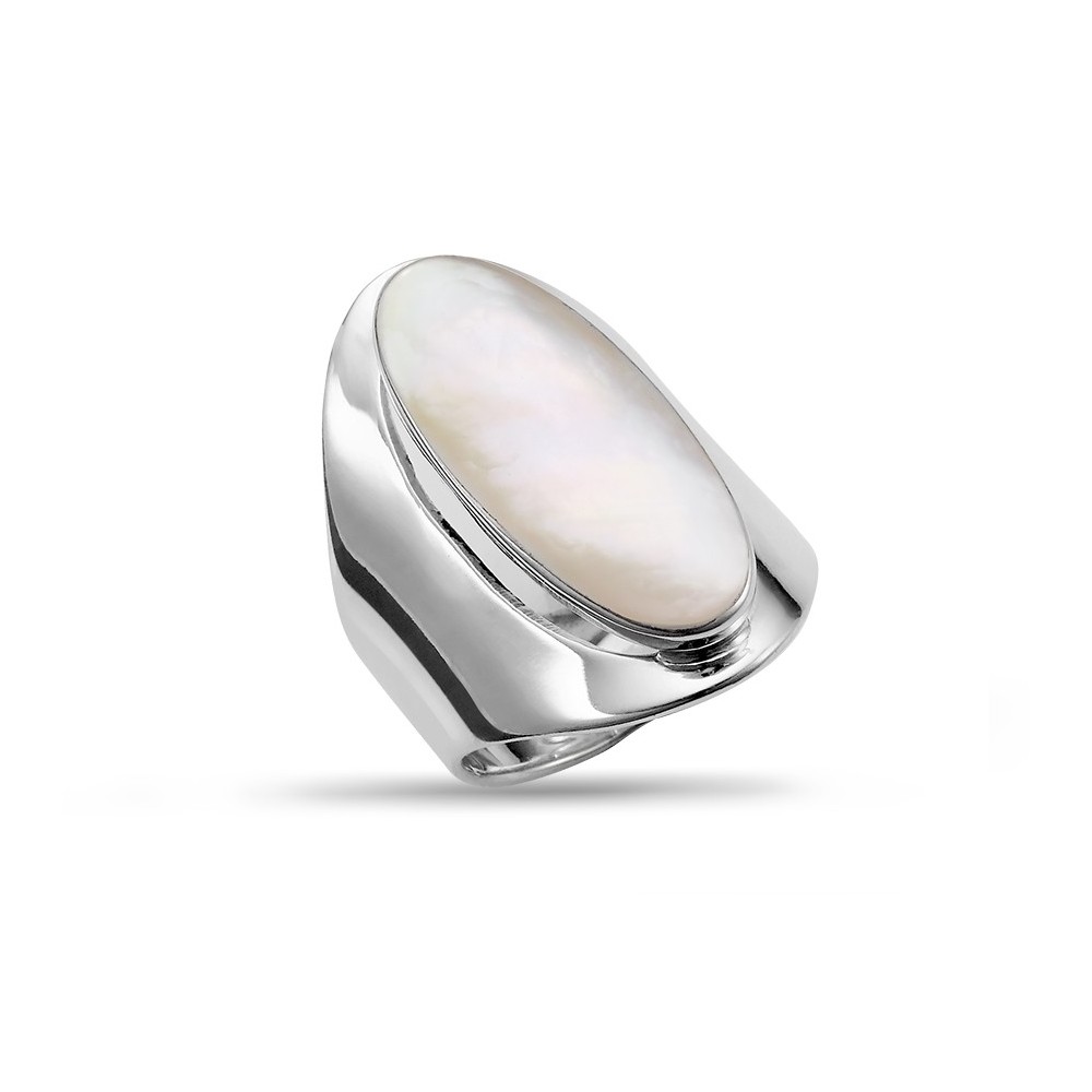 Nacre - Bague Argent