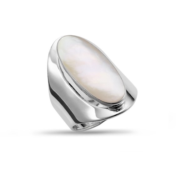 Nacre - Bague Argent