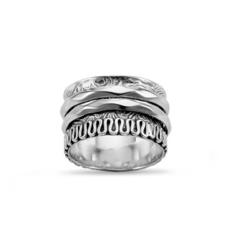 Tibecah - Bague Argent
