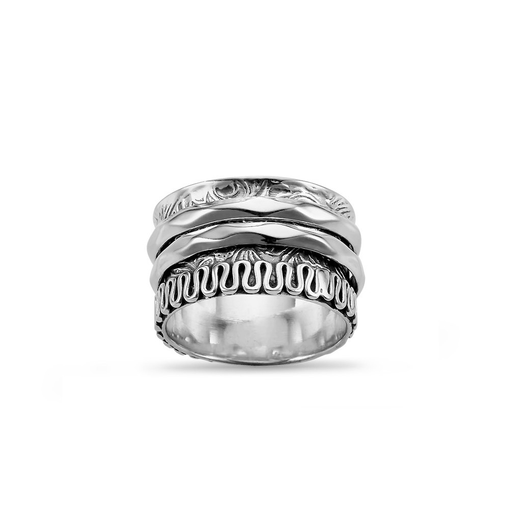 Tibecah - Bague Argent