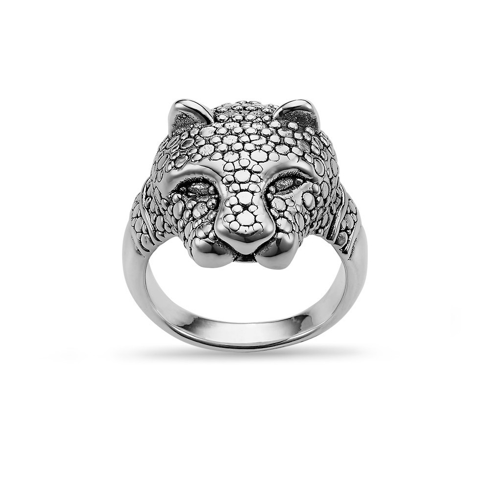 Leopard - Bague Argent