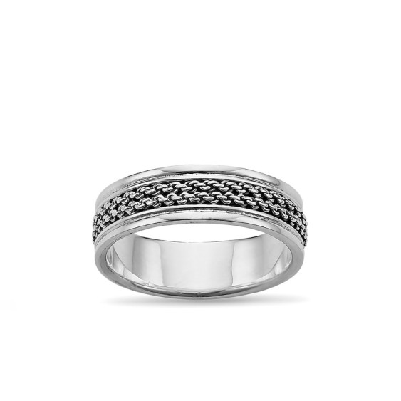 Mat - Bague Argent