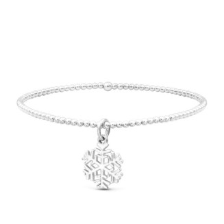 Neige - Bracelet élastique