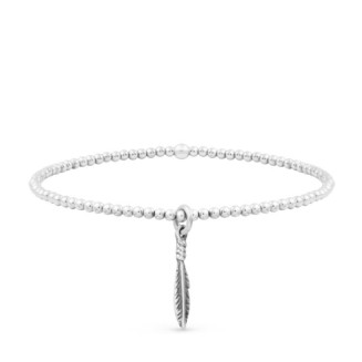 Plume - Bracelet élastique