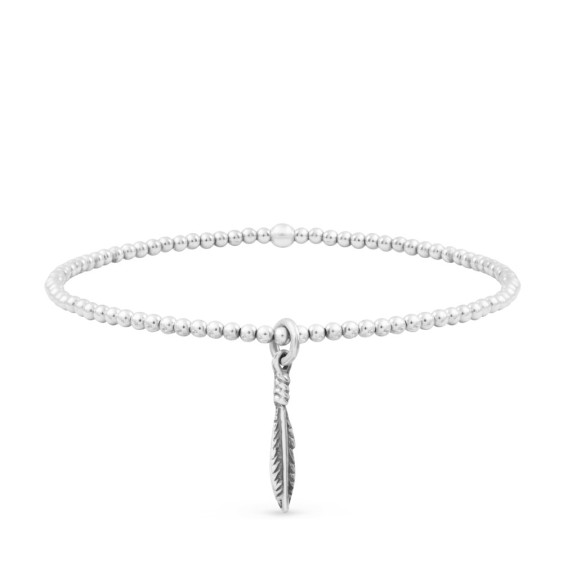 Plume - Bracelet élastique