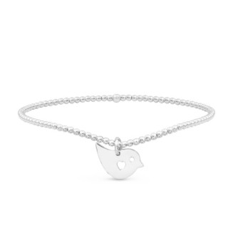 Oiseau - Bracelet élastique