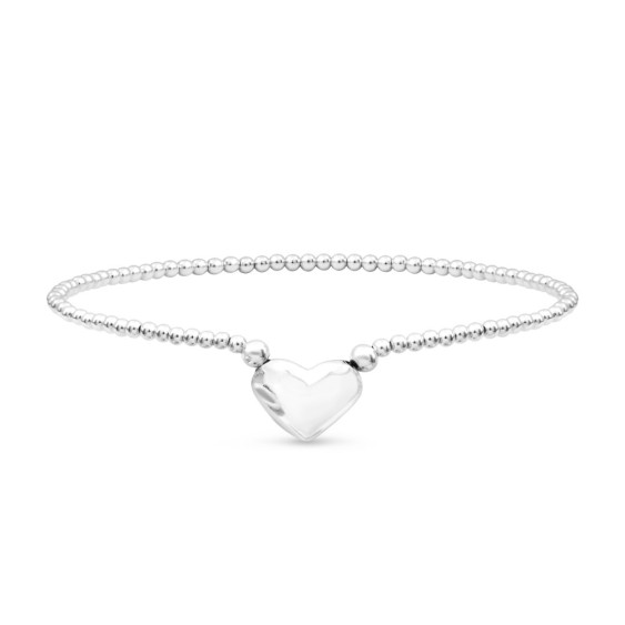 Coeur - Bracelet élastique