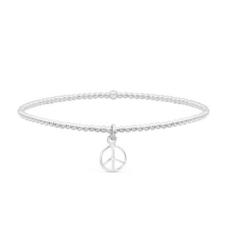 Peace - Bracelet élastique