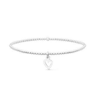 Cœur Creux - Bracelet élastique