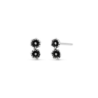 Double fleur - Clous d'oreille