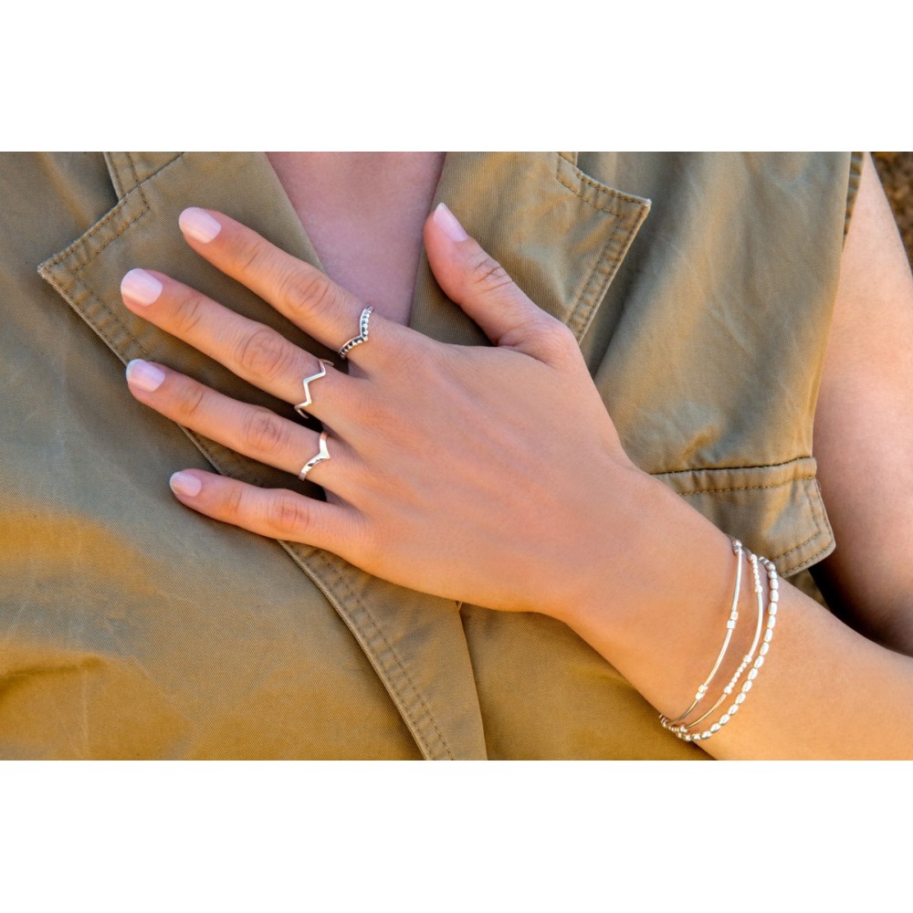 Couronne - Bague Argent