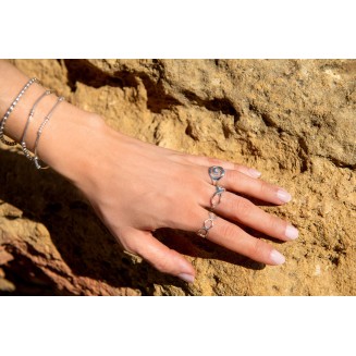 Infini - Bague Argent