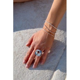 Elypse - Bague Argent