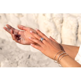 Tibetha - Bague Argent