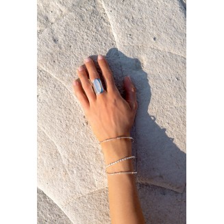 Nacre - Bague Argent