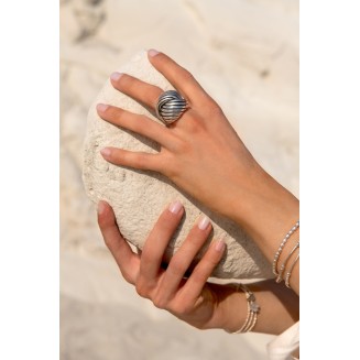 Pelote - Bague Argent
